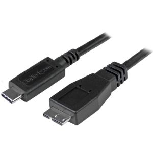 スターテックドットコム StarTech.com スターテック ZU201MV USB-C - Micro B 変換ケーブル 0.5m オス メス USB 3.1 10Gbps 対応