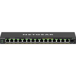 ネットギア NETGEAR ネットギア GS316EPP-100JPS 卓上型コンパクト スイッチングハブ ギガ15ポート SFP 1スロット PoE+対応 全体231W VLAN QoS
