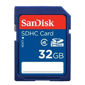 サンディスク SanDisk 海外パッケージ サンディスク SDHC 32GB SDSDB-032G-B35 Class4 SDカード