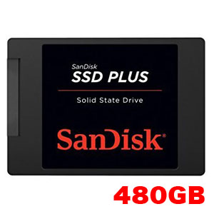 サンディスク SanDisk サンディスク SSD 480GB SDSSDA-480G-G26 海外リテール 代理店保証1年付き
