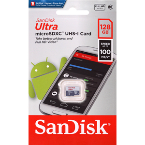 サンディスク SanDisk 海外パッケージ サンディスク マイクロSDXC 128GB SDSQUNR-128G-GN6MN UHS-I Class10 100MB/s microsdカード