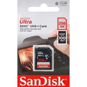 サンディスク SanDisk 海外パッケージ サンディスク SDXC 256GB SDSDUNR-256G-GN3IN UHS-I class10 SDカード