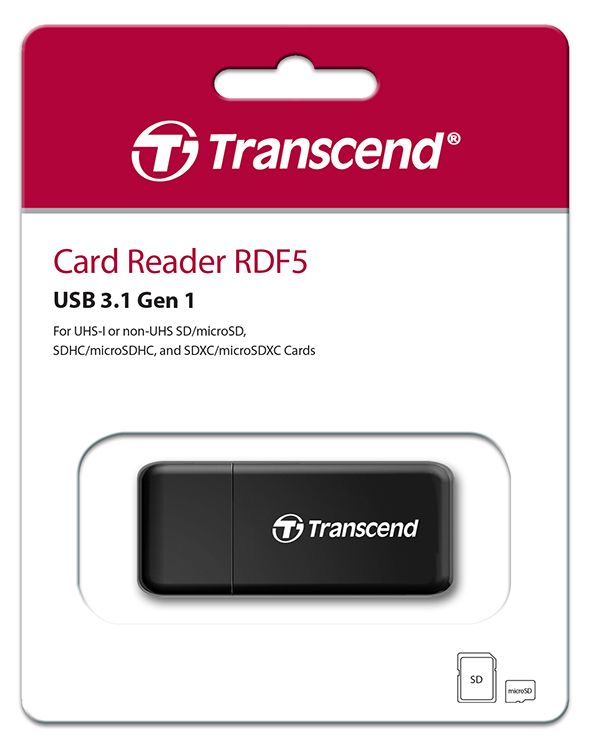  トランセンド Transcend トランセンドTS-RDF5K USB3.0 カードリーダーライター ブラック