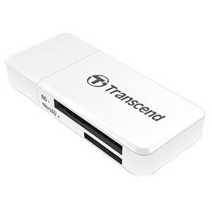 トランセンド Transcend トランセンド USB3.0 カードリーダーライター TS-RDF5W ホワイト