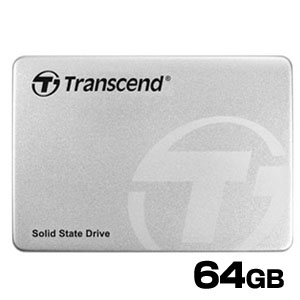 トランセンド Transcend SSD 64GB 2.5インチ SATA3 6Gb/s MLC採用 TS64GSSD370S