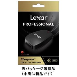 レキサー B品 パッケージ破損品 中身新品 レキサー LRW550U-RNBNG CFexpressカードリーダーUSB3.2 Gen2 2x2 CFexpress TypeーB対応 海外版