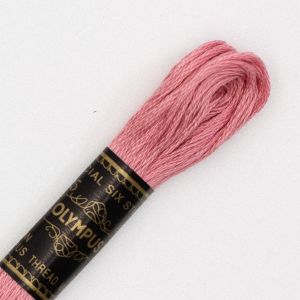 オリムパス オリムパス 刺しゅう糸 刺繍糸 25番 6かせ 8mｘ6本 6束 カラー 119 ピンク 赤系