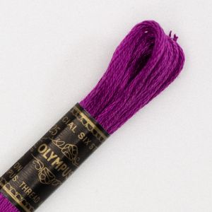オリムパス オリムパス 刺しゅう糸 刺繍糸 25番 6かせ 8mｘ6本 6束 カラー 135 ピンク 赤系