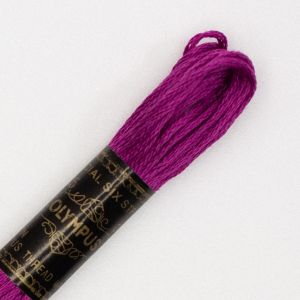 オリムパス オリムパス 刺しゅう糸 刺繍糸 25番 6かせ 8mｘ6本 6束 カラー 136 ピンク 赤系