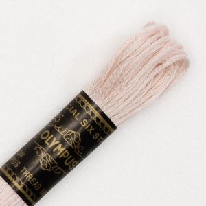 オリムパス オリムパス 刺しゅう糸 刺繍糸 25番 6かせ 8mｘ6本 6束 カラー 161 ピンク 赤系