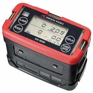 理研計器 理研計器 携帯型マルチガス検知器 GX-8000 TYPE D CH4 乾電池仕様 メーカー直送 代引不可 北海道沖縄離島不可