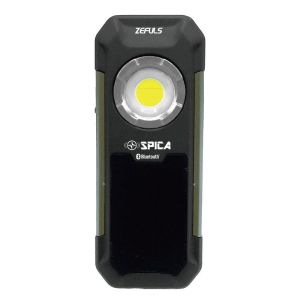 ゼフルス ゼフルス ZA-BLSP スピーカー付LEDライト SPICA カワシマ盛工