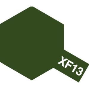 タミヤ TAMIYA タミヤ 80313 タミヤカラー エナメル XF-13 濃緑色 J.N.グリーン 10ml