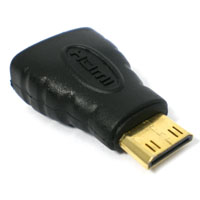 HDMI変換 HDMIメス - miniHDMIオス