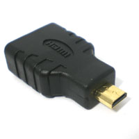 HDMI変換コネクター HDMIメス - microHDMIオス