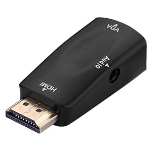 輸入特価アウトレット HDMI変換アダプタ HDMIオス - VGAメス変換 ...