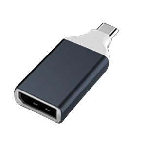 輸入特価アウトレット USB3.1 typeC - Displayportメス グレー