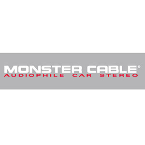 モンスターケーブル MONSTER CABLE ステッカー ホワイト&レッド 国内正規輸入品 SROD CA-W