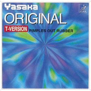 ヤサカ Yasaka ヤサカ オリジナルTバージョン 卓球ラバー レッド A B49