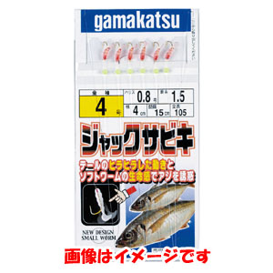 がまかつ Gamakatsu がまかつ Gamakatsu ジャックサビキ ピンク 6本 7-1 JS105 43570
