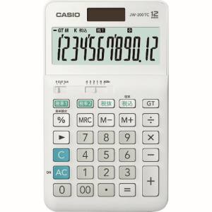 カシオ CASIO カシオ JW-200TC-N W税率電卓 ジャストタイプ