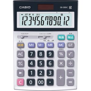カシオ CASIO カシオ DS-20DC-N 本格実務電卓