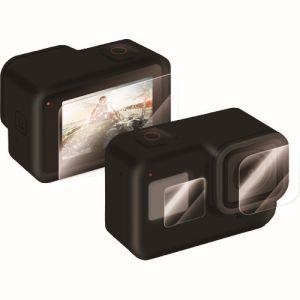 エレコム ELECOM エレコム AC-GP8BFLGG アクションカメラ用アクセサリ 液晶保護フィルム GoPro HERO8 Black ガラス 0.33mm 防指紋 光沢
