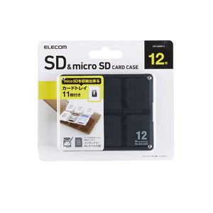 エレコム ELECOM  エレコム CMC-06NMC12 SDカードケース 12枚収納 SD microSD