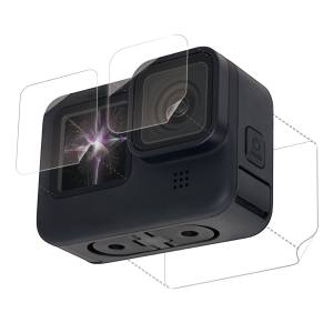 ELECOM エレコム エレコム AC-GP9BFLPAFFG アクションカメラ用アクセサリ 液晶保護フィルム GoPro HERO10 9 Black 超親水 衝撃吸収 防指紋 光沢