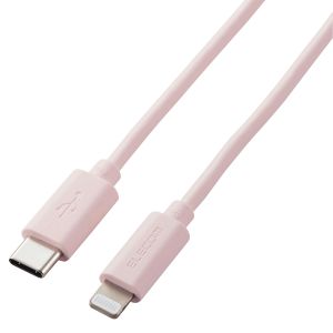 エレコム ELECOM エレコム U2C-APCL10PN USB C-Lightningケーブル 1.0m ピンク