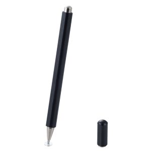 エレコム ELECOM エレコム P-TPD03BK タッチペン スマホ タブレット用 ディスクタイプ 超感度 磁気吸着 マグネットキャップ ブラック