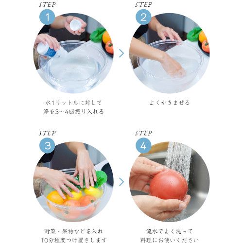  テクノインペックス テクノインペックス メナージュナチュラルライフ JYO 野菜果物洗浄剤 80g