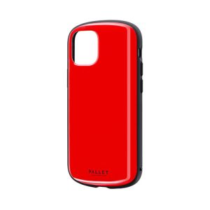 MSソリューションズ LEPLUS MSソリューションズ iPhone 12 mini 超軽量 極薄 耐衝撃ハイブリッドケース PALLET AIR レッド LP-IS20PLARD