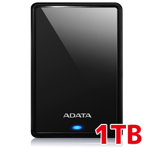 エイデータ ADATA ADATA AHV620S-1TU31-CBK 外付けHDD 1TB ブラック ハードディスク