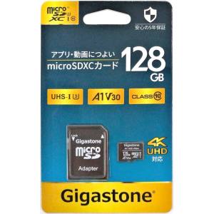 ギガストーン gigastone ギガストーン GJMX-128GV3A1 マイクロSDXC 128GB Class10 A1 V30 メーカー5年保証