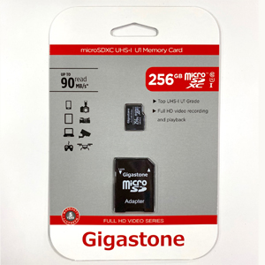 ギガストーンSD カード256GB