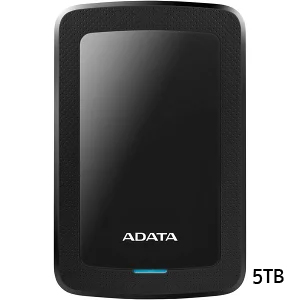 エイデータ ADATA エイデータ AHV300-5TU31-CBK 外付けHDD ハードディスク 5TB ブラック
