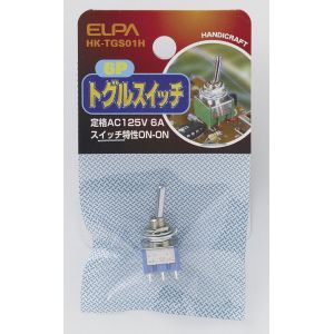 朝日電器 エルパ ELPA エルパ HK-TGS01H トグルスイッチ 6P ELPA 朝日電器