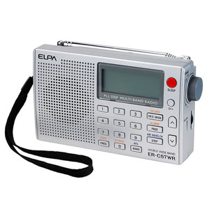 朝日電器 エルパ ELPA エルパ ER-C57WR ワールドラジオ ELPA 朝日電器