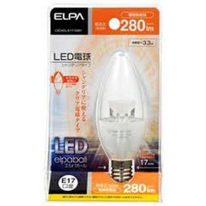 朝日電器 エルパ ELPA エルパ LDC4CL-E17-G351 LED電球シャンデリア形E17L色 ELPA 朝日電器