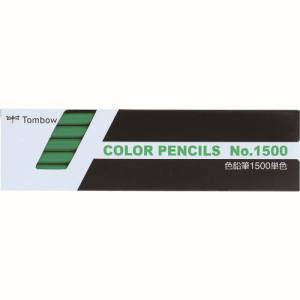 トンボ鉛筆 Tombow トンボ鉛筆 1500-07 色鉛筆 1500 単色 緑