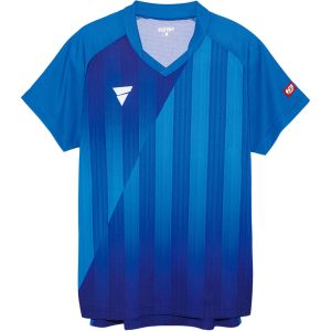 ヴィクタス VICTAS　 ヴィクタス ゲームシャツ 男女兼用 V-NGS052 ブルー XSサイズ 31467 VICTAS