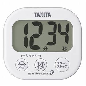 タニタ TANITA タニタ TD-426-WH 洗えるでか見えタイマー ホワイト TANITA