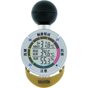 タニタ TANITA タニタ TT-562-GD 黒球式熱中症指数計 熱中アラーム TANITA