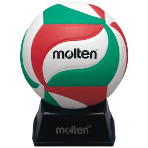 モルテン Molten モルテン サインボール バレーボール 白×赤×緑 V1M500
