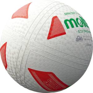 モルテン Molten モルテン 小学校高学年用 ミニソフトバレーボール 白×赤×緑 S2Y1201WX