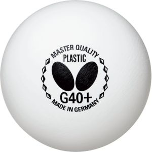 タマス タマス バタフライ マスタークオリティプラスチック G40+ 6ダース トレーニングボール ホワイト 95760 Butterfly