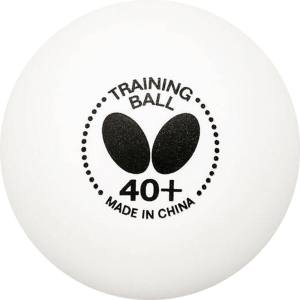 タマス タマス バタフライ 卓球 練習球 バタフライ トレーニングボール 40+ 10ダース 120個入 ホワイト 270 95840 Butterfly