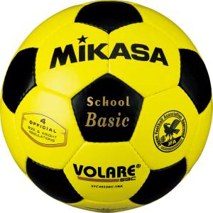 ミカサ MIKASA ミカサ 検定球4号 イエロー×ブラック SVC402SBC