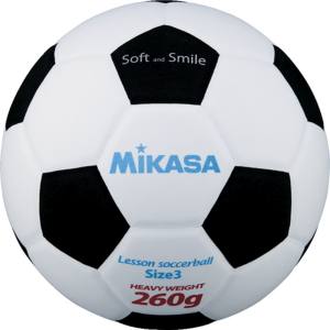 ミカサ MIKASA ミカサ スマイルサッカーボール 3号球 ホワイト×ブラック SF326WBK
